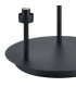 Keene 3 Light G9 Round Touch Switch Crystal Table Lamp Sand Black & Clear Crystal Shade-8
