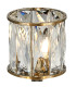 Keene 1 Light G9 Small Touch Switch Crystal Table Lamp Antique Brass & Clear Crystal Shade-5