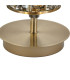 Keene 1 Light G9 Small Touch Switch Crystal Table Lamp Antique Brass & Clear Crystal Shade-6