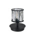 Keene 1 Light G9 Small Touch Switch Crystal Table Lamp Sand Black & Clear Crystal Shade-4