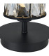 Keene 1 Light G9 Small Touch Switch Crystal Table Lamp Sand Black & Clear Crystal Shade-6