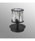 Keene 1 Light G9 Small Touch Switch Crystal Table Lamp Sand Black & Clear Crystal Shade-11