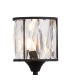 Keene 1 Light G9 Vertical Crystal Table Lamp Sand Black & Clear Crystal Shade-6