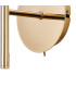 Keene 1 Light G9 Switched Wall Lamp French Gold / Clear Crystal Shade-5