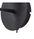 Keene 1 Light G9 Switched Wall Lamp Satin Black / Smoke Crystal Shade-10