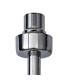 Keene 2 Light G9 Switched Wall Lamp Polished Chrome / Clear Crystal Shade-5