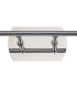 Keene 2 Light G9 Switched Wall Lamp Polished Chrome / Clear Crystal Shade-6