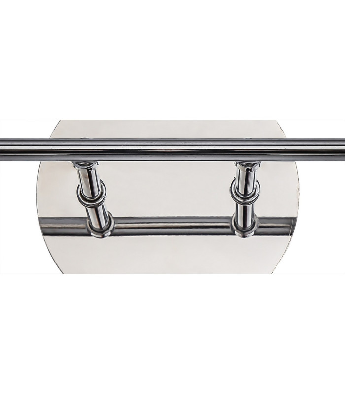 Keene 2 Light G9 Switched Wall Lamp Polished Chrome / Clear Crystal Shade-6