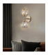Keene 2 Light G9 Switched Up / Down Wall Lamp French Gold / Clear Crystal Shade-4