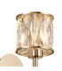 Keene 2 Light G9 Switched Up / Down Wall Lamp French Gold / Clear Crystal Shade-8