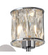 Keene 2 Light G9 Switched Up / Down Wall Lamp Polished Chrome / Clear Crystal Shade-5