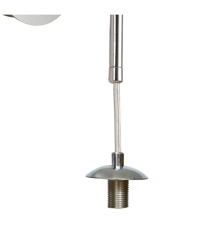 Keene 1 Light G9 Bubble Glass Adjustable Wall Lamp Polished Chrome / Clear Glass-6