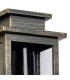Vero 24cm Wall Lamp 1 x E27 IP44 Black/Brushed Gold -7