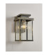 Vero 28cm Wall Lamp 1 x E27 IP44 Black/Brushed Gold -3