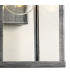Vero 28cm Wall Lamp 1 x E27 IP44 Black/Brushed Silver -7