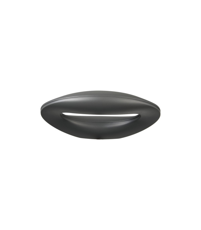 Berlin Wall Lamp 1 x 10W LED 3000K 400lm Dark Grey -9