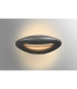 Berlin Wall Lamp 1 x 10W LED 3000K 400lm Dark Grey -11
