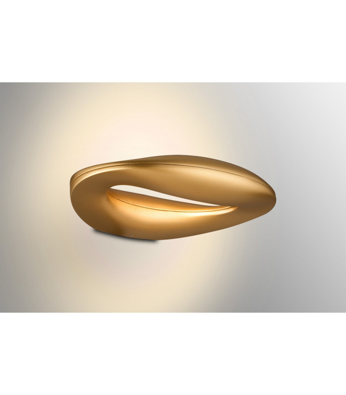 Berlin Wall Lamp 1 x 10W LED 3000K 400lm Sand Gold -3