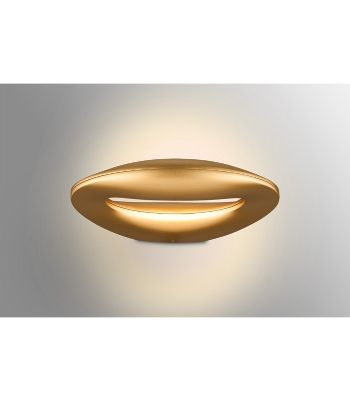 Berlin Wall Lamp 1 x 10W LED 3000K 400lm Sand Gold -11