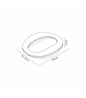 Berlin Wall Lamp 1 x 10W LED 3000K 400lm White -2