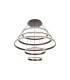 Richfield 116.5cm Pendant 5 Tier 150W LED 3500K 6800lm Triac Dimmable Coffee -5