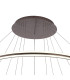 Richfield 116.5cm Pendant 5 Tier 150W LED 3500K 6800lm Triac Dimmable Coffee -6