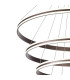 Richfield 116.5cm Pendant 5 Tier 150W LED 3500K 6800lm Triac Dimmable Coffee -7