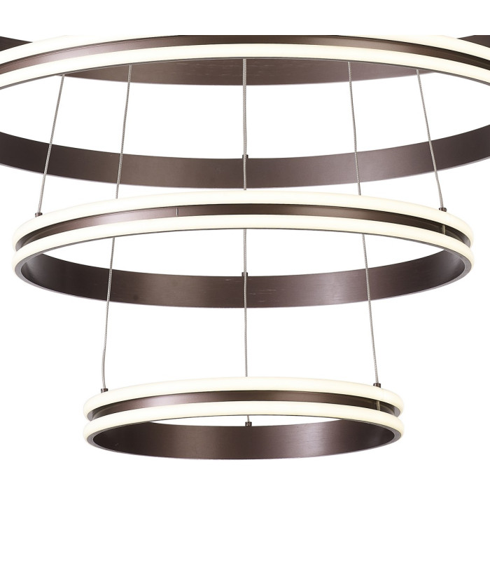 Richfield 116.5cm Pendant 5 Tier 150W LED 3500K 6800lm Triac Dimmable Coffee -8