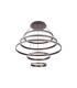 Richfield 116.5cm Pendant 5 Tier 150W LED 3500K 6800lm Triac Dimmable Coffee -9