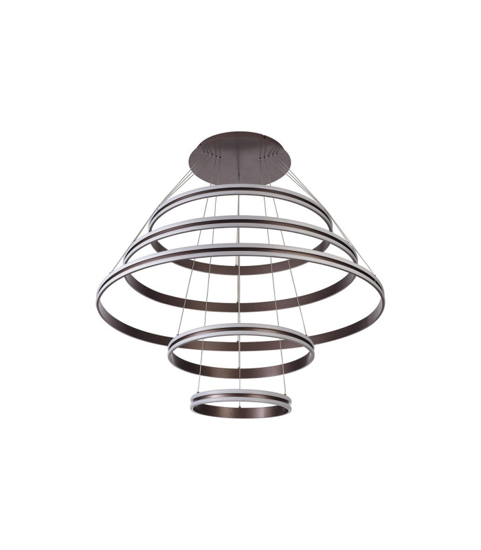 Richfield 116.5cm Pendant 5 Tier 150W LED 3500K 6800lm Triac Dimmable Coffee -9