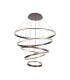 Richfield 116.5cm Pendant 5 Tier 150W LED 3500K 6800lm Triac Dimmable Coffee -12