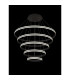 Richfield 116.5cm Pendant 5 Tier 150W LED 4000K 6800lm Triac Dimmable Graphite -3