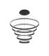 Richfield 116.5cm Pendant 5 Tier 150W LED 4000K 6800lm Triac Dimmable Graphite -4
