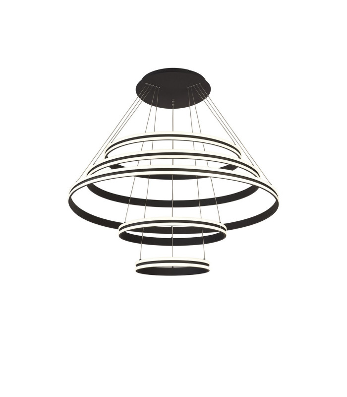 Richfield 116.5cm Pendant 5 Tier 150W LED 4000K 6800lm Triac Dimmable Graphite -5
