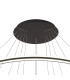 Richfield 116.5cm Pendant 5 Tier 150W LED 4000K 6800lm Triac Dimmable Graphite -6