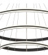 Richfield 116.5cm Pendant 5 Tier 150W LED 4000K 6800lm Triac Dimmable Graphite -7