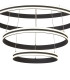 Richfield 116.5cm Pendant 5 Tier 150W LED 4000K 6800lm Triac Dimmable Graphite -8