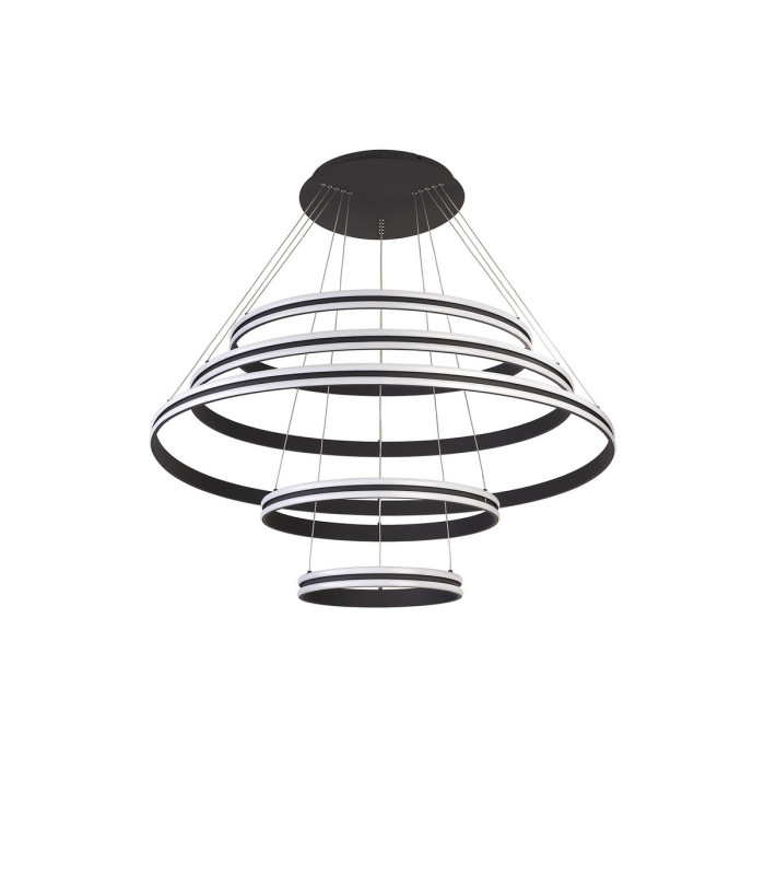 Richfield 116.5cm Pendant 5 Tier 150W LED 4000K 6800lm Triac Dimmable Graphite -9