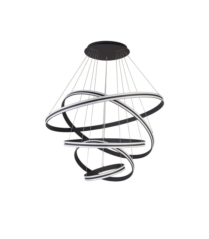 Richfield 116.5cm Pendant 5 Tier 150W LED 4000K 6800lm Triac Dimmable Graphite -11