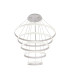 Richfield 116.5cm Pendant 5 Tier 150W LED 4000K 6800lm Triac Dimmable Matt White -1