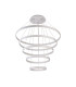 Richfield 116.5cm Pendant 5 Tier 150W LED 4000K 6800lm Triac Dimmable Matt White -6