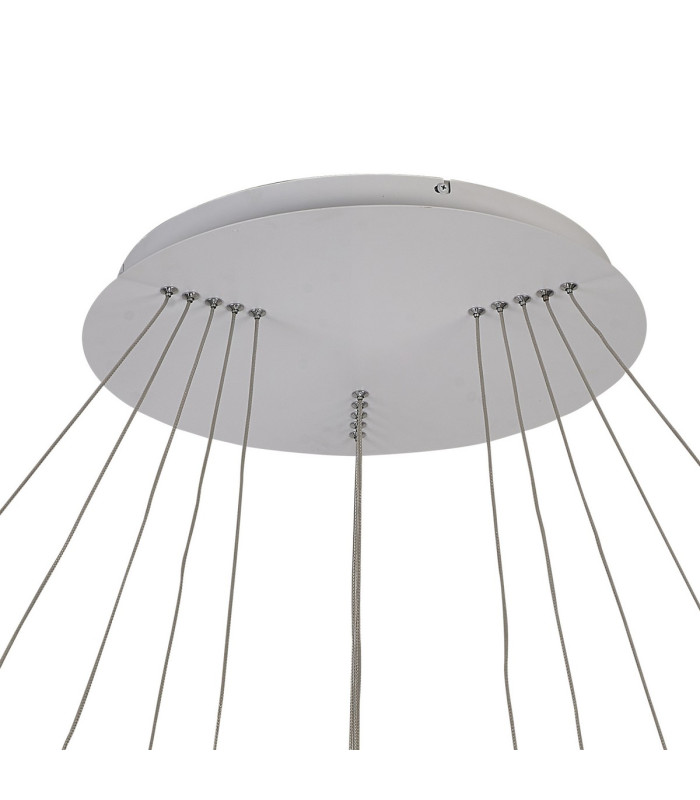 Richfield 116.5cm Pendant 5 Tier 150W LED 4000K 6800lm Triac Dimmable Matt White -8