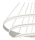 Richfield 116.5cm Pendant 5 Tier 150W LED 4000K 6800lm Triac Dimmable Matt White -9