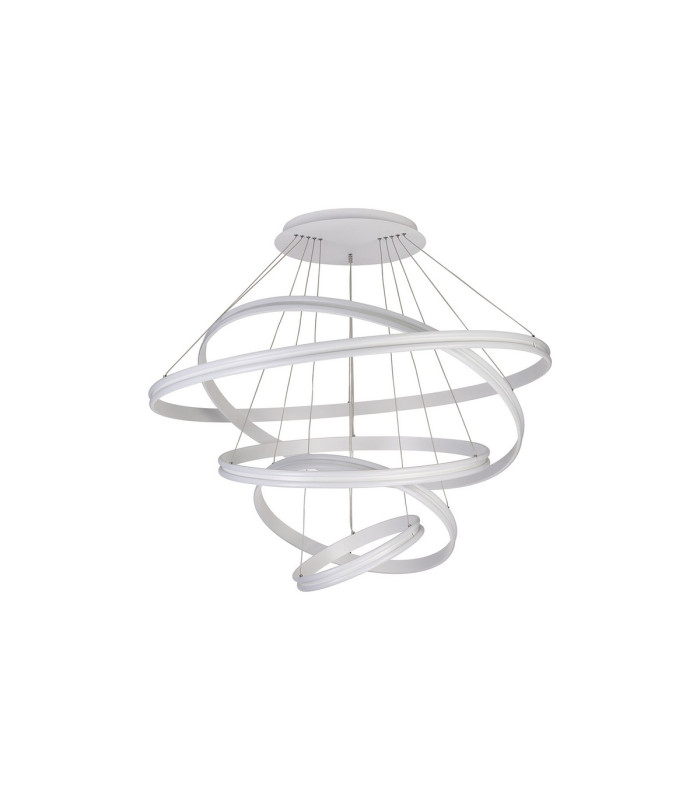 Richfield 116.5cm Pendant 5 Tier 150W LED 4000K 6800lm Triac Dimmable Matt White -13