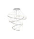 Richfield 116.5cm Pendant 5 Tier 150W LED 4000K 6800lm Triac Dimmable Matt White -14