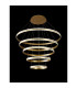 Richfield 116.5cm Pendant 5 Tier 150W LED 3500K 6800lm Triac Dimmable Sand Gold -3