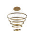 Richfield 116.5cm Pendant 5 Tier 150W LED 3500K 6800lm Triac Dimmable Sand Gold -5
