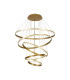 Richfield 116.5cm Pendant 5 Tier 150W LED 3500K 6800lm Triac Dimmable Sand Gold -13
