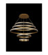 Richfield 116.5cm Pendant 5 Tier 150W LED 3500K 6800lm Triac Dimmable Sand Gold -16