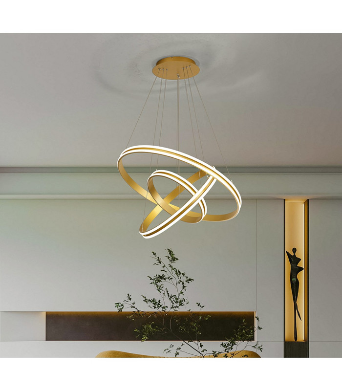 Richfield 80cm Pendant 3 Tier 50W